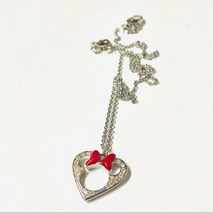 Swavorski Disney Minnie Mouse Necklace